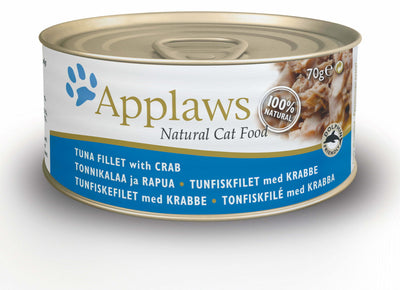 Applaws Kattmat Tonfisk & Krabba, 70 g