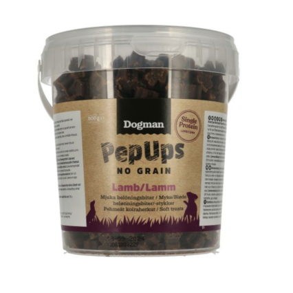 Dogman PepUps no grain Lamm 500g