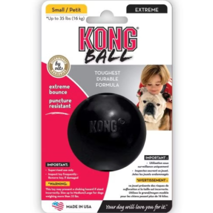 KONG Hundleksak Ball Extreme Svart