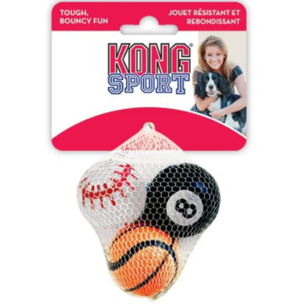 KONG Hundleksak Sport Balls 3p