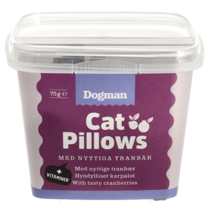 Dogman Pillows kyckling tranbär