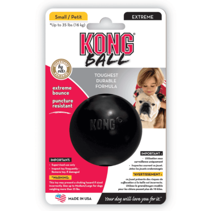 KONG Hundleksak Ball Extreme Svart