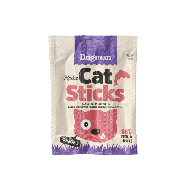 Cat sticks lax forell 3p