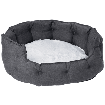 Dogman Bädd Classy Memory foam oval Grå