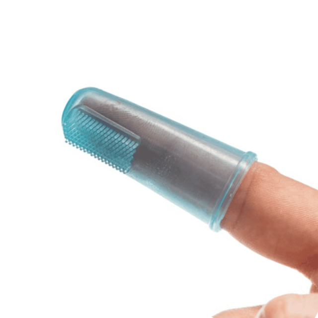 Fingertandborste sillikon