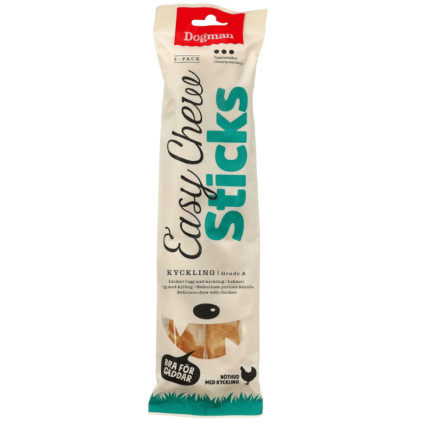 Dogman Hundgodis chewsticks 2 pack