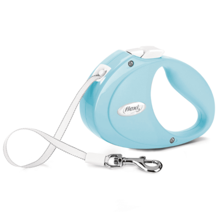 Flexikoppel Puppy Tape Blå XS