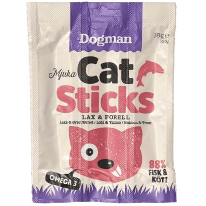 Cat sticks lax forell 3p