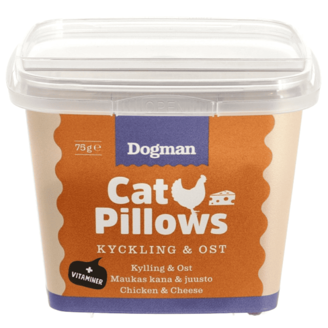 Dogman Pillows kyckling ost