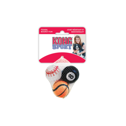 KONG Hundleksak Sport Balls 3p