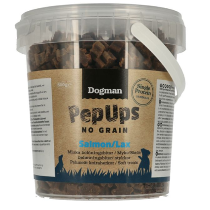 Dogman PepUps 500g med smak av lax